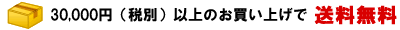 30,000円以上のお買い上げで送料無料
